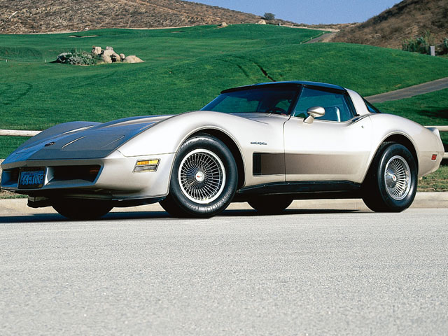 1982 Collector S Edition Chevrolet Corvette Vette Magazine Vemp 0102 01 Z 1982 Collectors Edition Chevrolet Corvette Shark Body Driver Side Front View