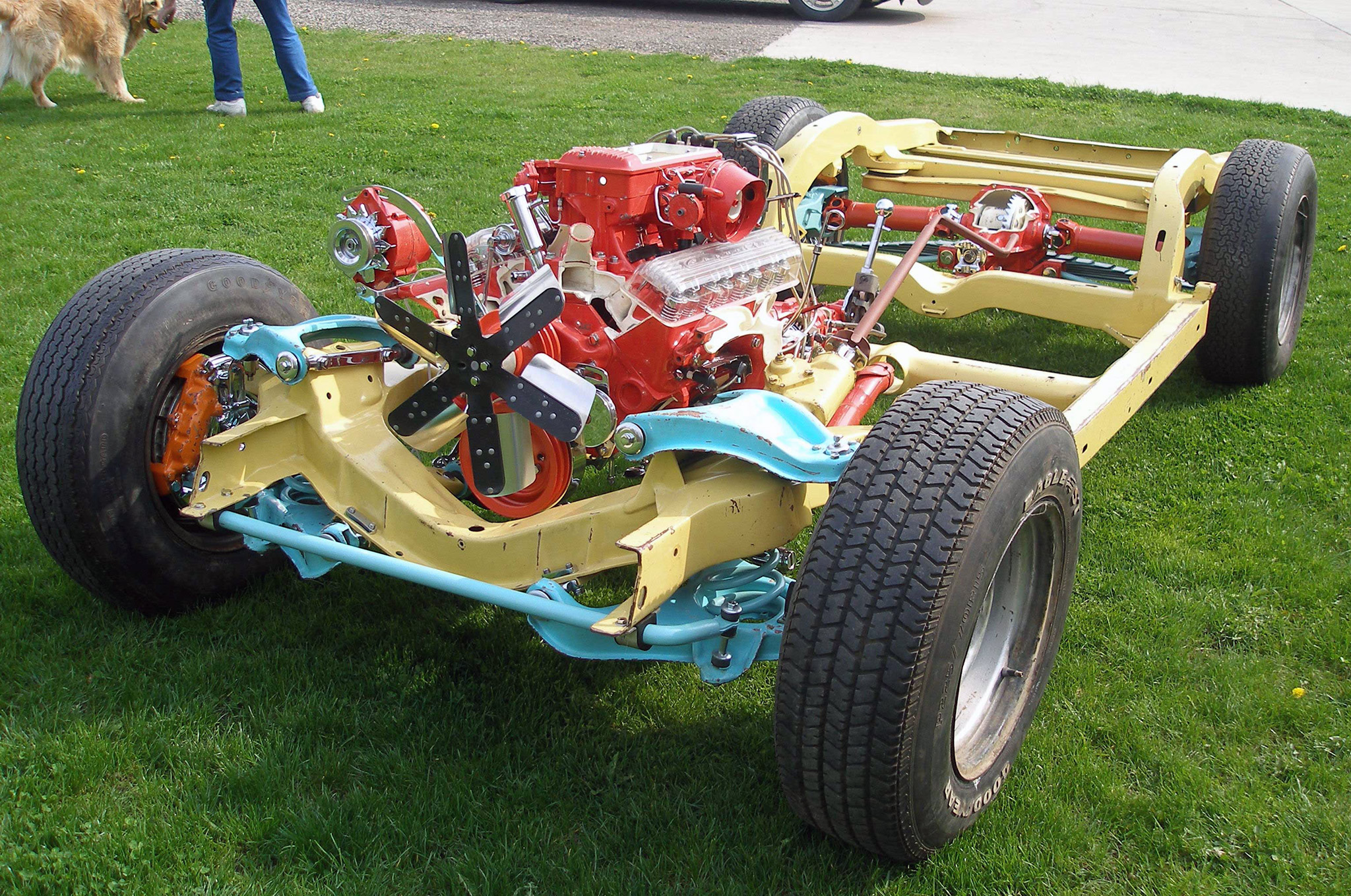 1965 Cut-Away Corvette & Engine from NY World&rsquo;s Fair at 2015 Corvettes at Carlisle