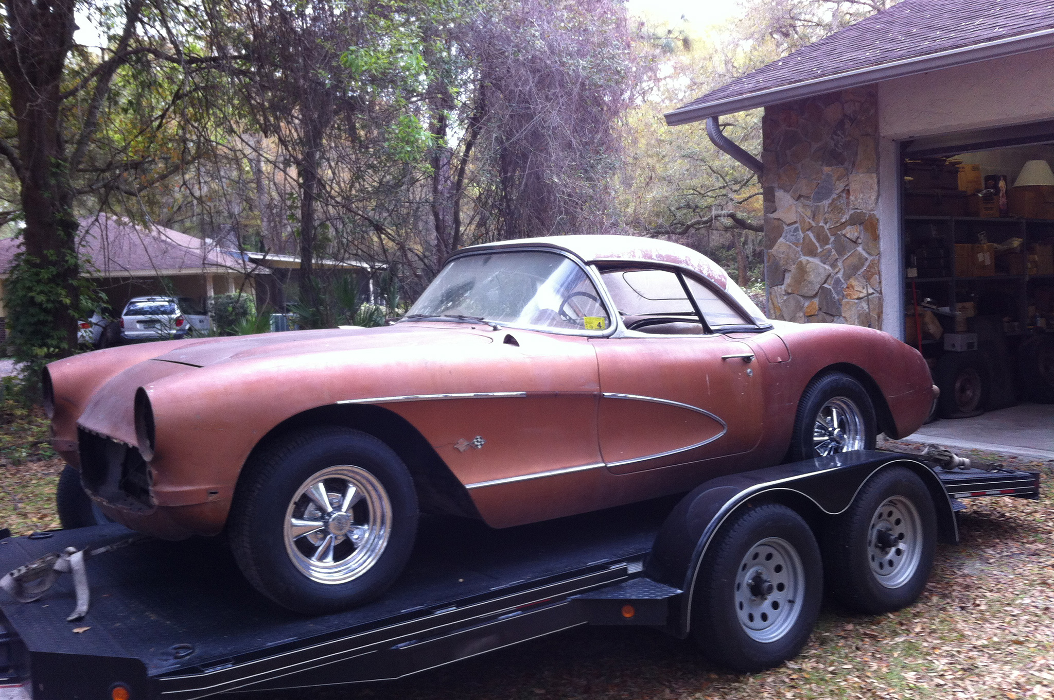 1957 and 1955 Chevrolet Corvettes Uncovered