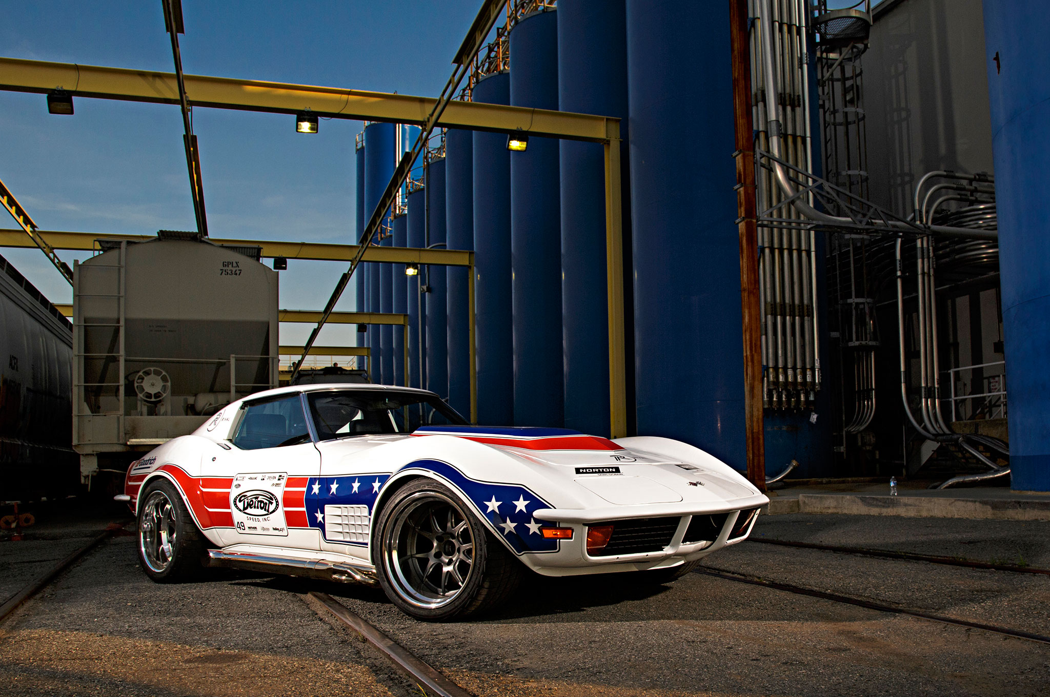 Detroit Sd S Test Mule 1972 C3 Corvette Is All That