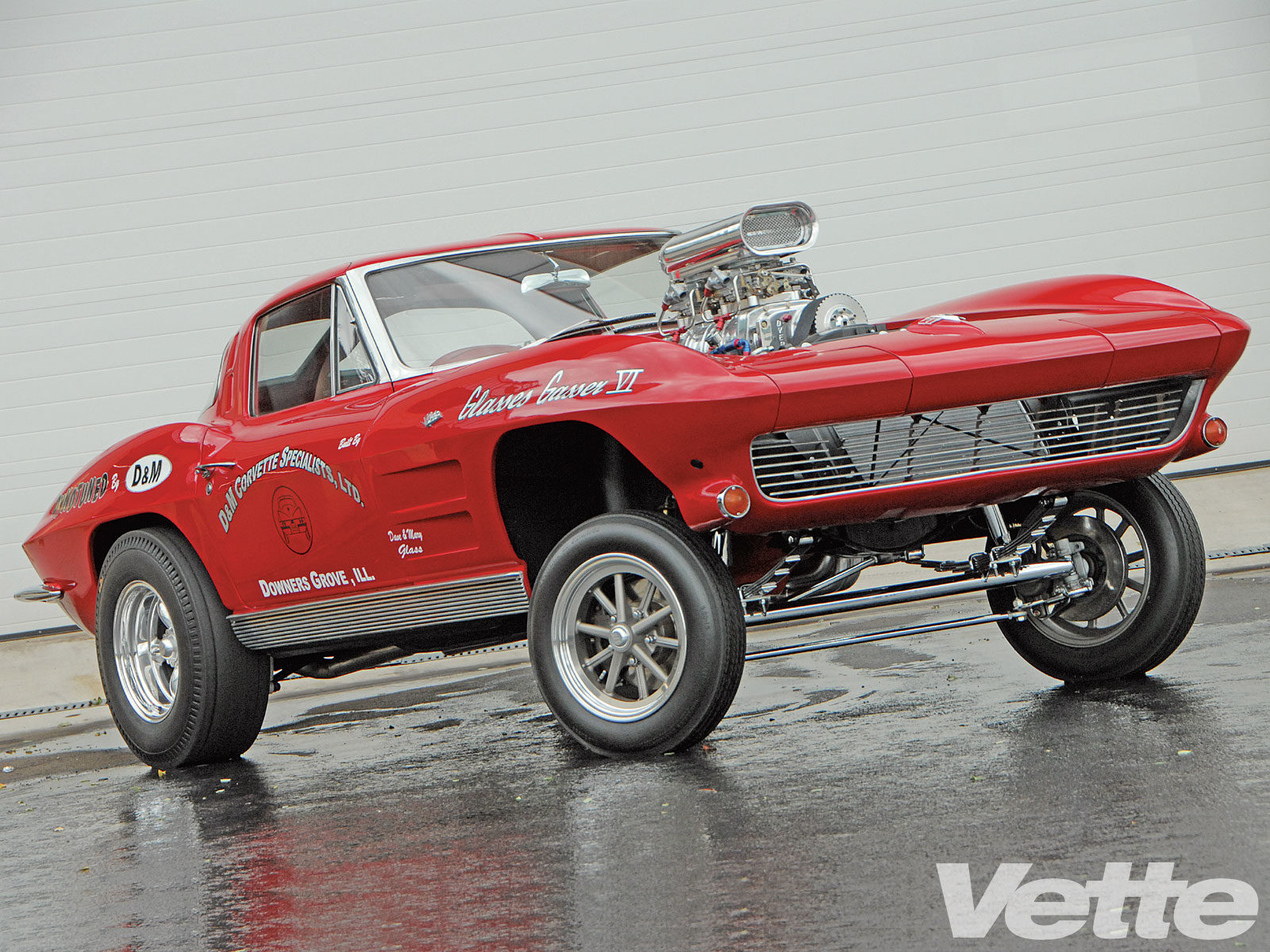 1963 Chevrolet Corvette D M Corvette Specialists Builds A C2 Gasser 