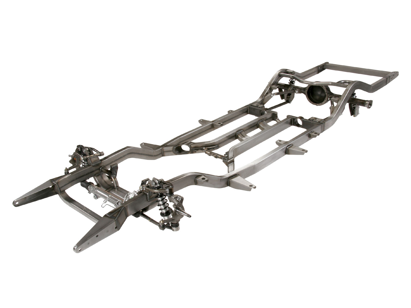 Chevy Tri-Five 55-57 Power Brake Booster Brackets w// Black Powder Coated Finish
