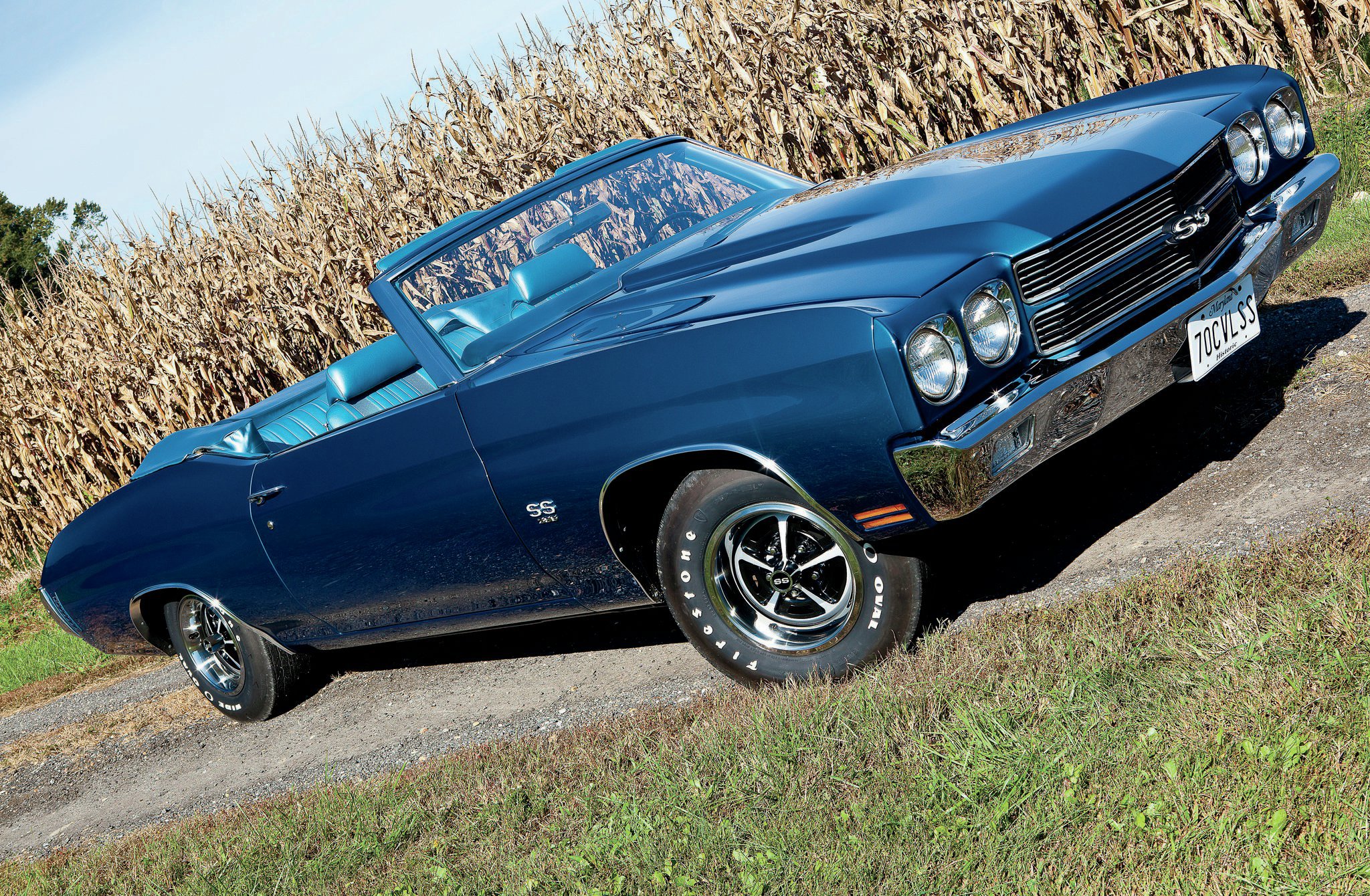 1970 Chevrolet Chevelle Ss396 Fathom Blue Fantastic