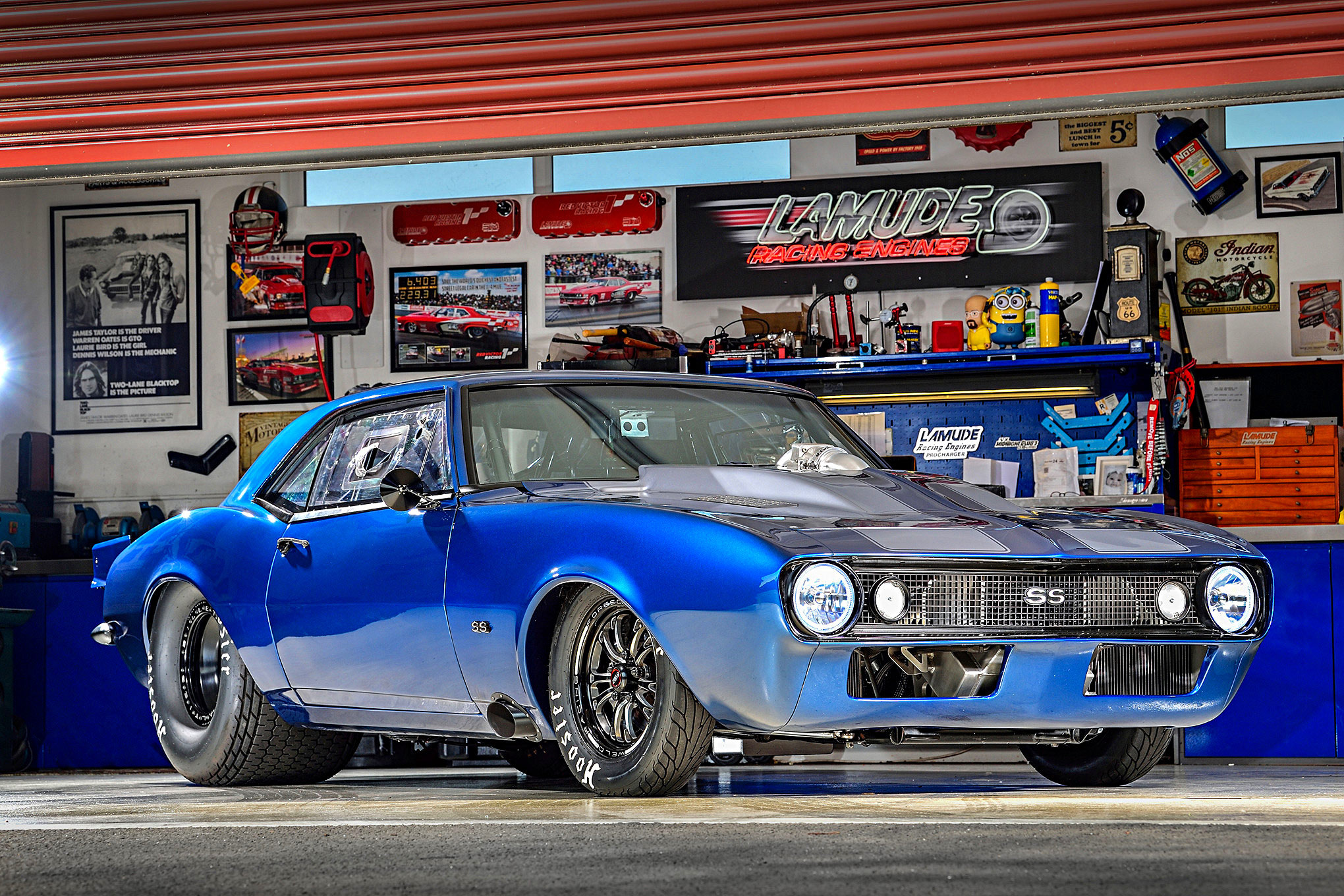 Pro Street 1968 Camaro Rocks England with 2,400 Horsepower