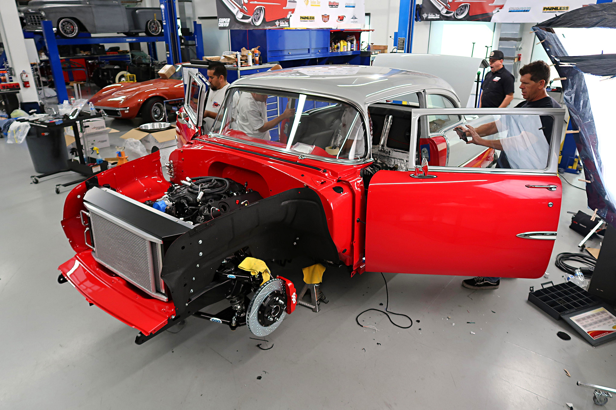 001 1955 CPP Super Chevy Week To Wicked Golden Star Day 4