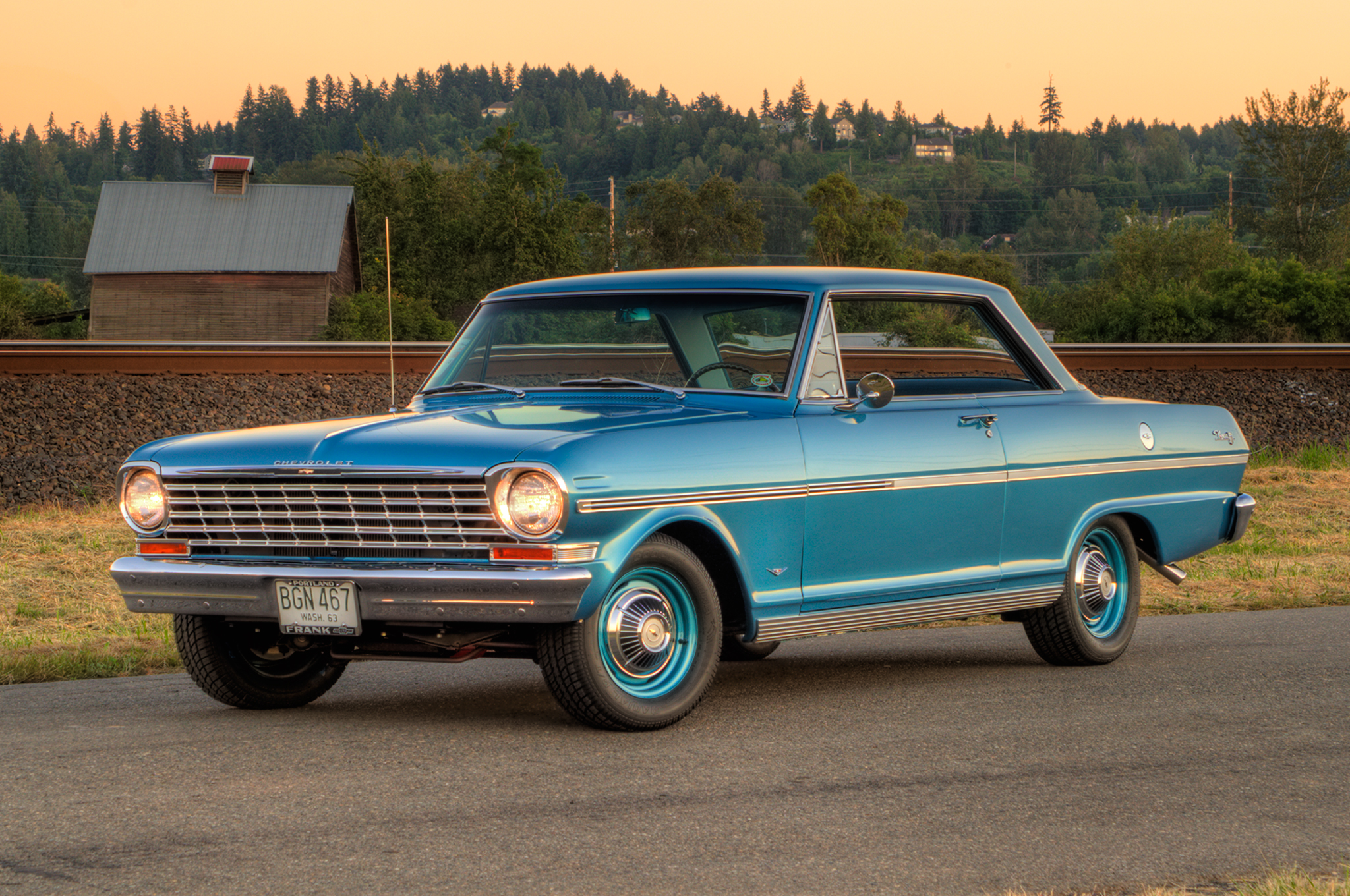 Check Out This 1963 V 8 Powered Nova Sleeper Check Out This 1963 V 8 Powered Nova Sleeper